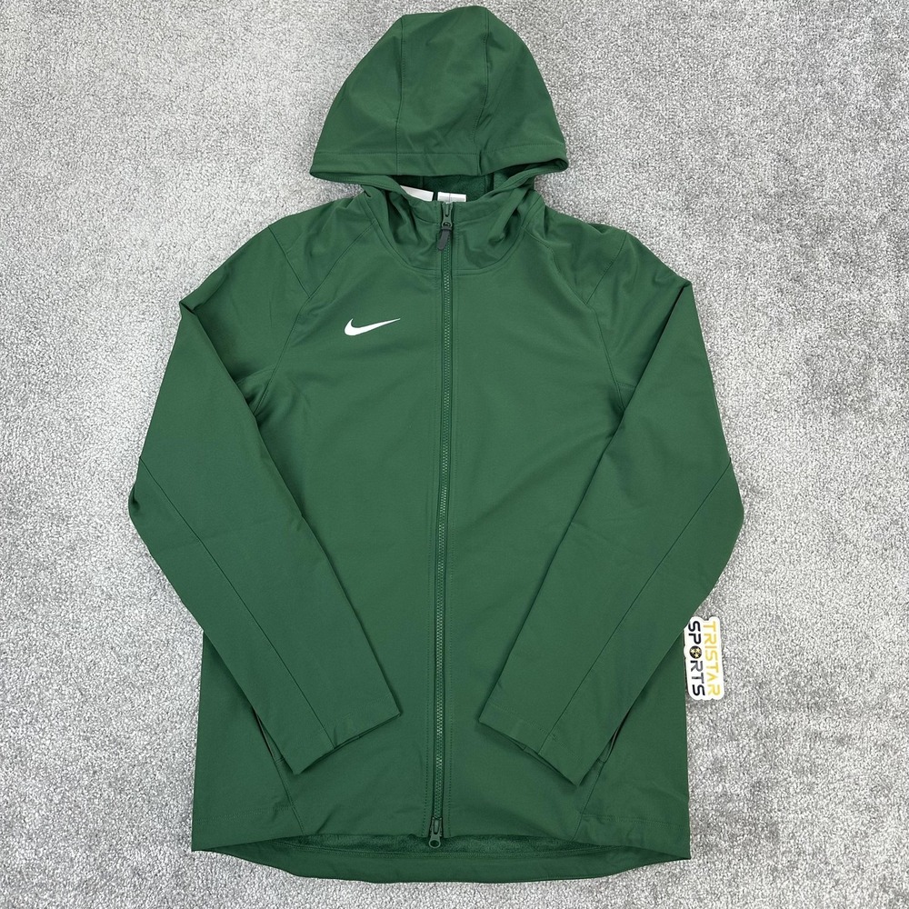 Nike Therma-Fit Jacket Mens Small Green CT2693-341 Hooded Full Zip Baseball